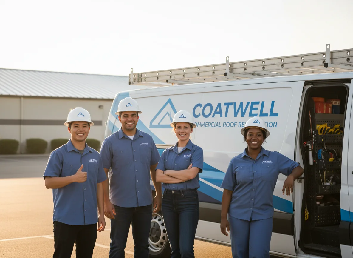Commercial roof coating company in Cement City, MI